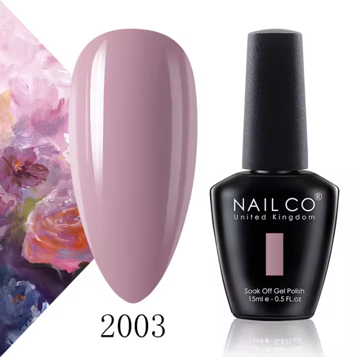 NAILCO-esmalte en Gel para uñas, barniz híbrido con purpurina UV para manicura semipermanente, 15ml - 1