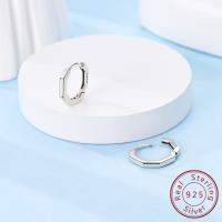 Pendiente de aro de plata de ley 925 para mujer, corazón, estrella, trébol, joyería de compromiso, regalo de boda - details 31