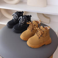 Botas de niña Martin primavera-otoño Zapatillas individuales de cuero británico antideslizantes - details 13
