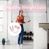 Inalámbrico con pelotas ponderadas, deportes, entrenamiento físico, culturismo, ejercicio, gimnasio, equipo de gimnasio en casa, cuerda para saltar - details 2