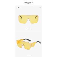 Nuevas gafas de sol individuales con cabeza humana y gran marco, gafas de sol para hombres y mujeres, calle de tendencia, gafas de sol - details 5