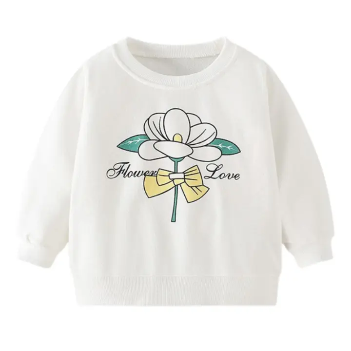 Sudaderas Casuales para Niños con Capucha Estampada de Dibujos Animados para Niñas y Niños Máquina de Lavado Algodón 95% Cómodo Cuello Redondo - 1
