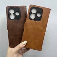 Xiaomi Redmi Note 14 Funda de Cuero PU para Teléfonos Cubierta de Cartera de Flip - details 0