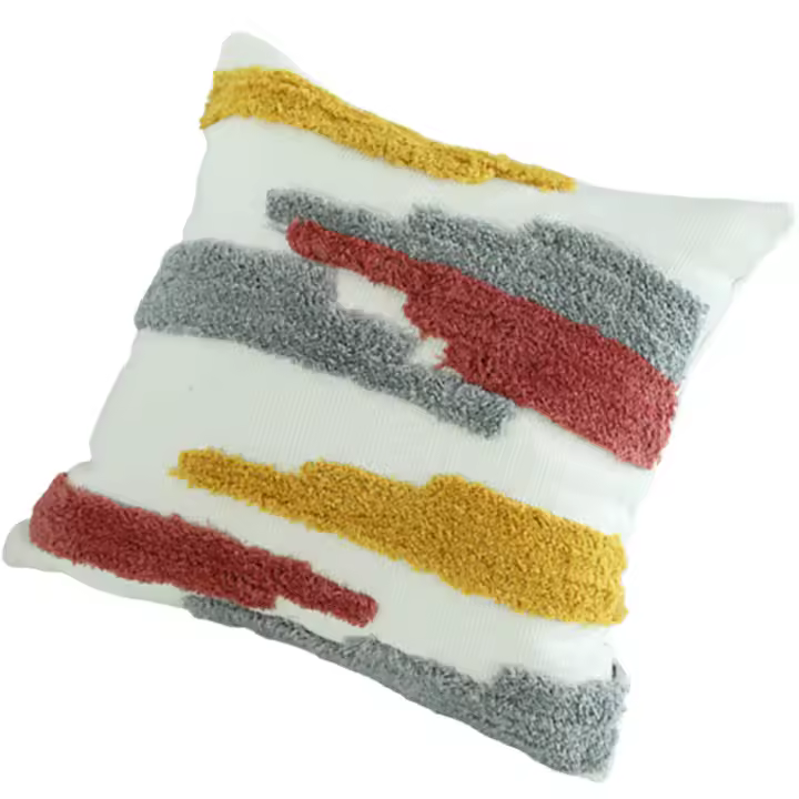 Funda de almohada cuadrada supersuave con cremallera, funda de almohada cuadrada moderna para sala de estar, fiesta, Coche - 1
