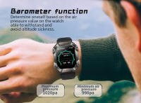 Reloj Inteligente Militar Resistente Duradero IP68 Impermeable 2,0' HD Pantalla Bluetooth para Android Ios Xiaomi - details 8
