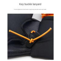 1pc Sports Waist Bag Reflective Strip Design Running Phone Pocket Waterproof Gym Bags Hold Water Bottle Belt with Kettle - details 7