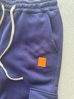 Pantalones de Sudadera para Hombres Ajuste Recto, Manga Larga, Multiple Bolsillos, Cordón, Ropa de Calle y Deportiva - details 10