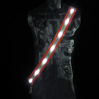 Cinturón LED de Visibilidad Alta Luz Reflectante para Actividades Nocturnas como Correr, Pedalear, Senderismo Material de Nylon y Poliamida - details 0