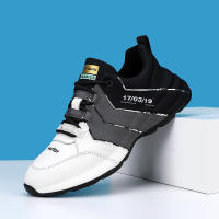 Zapatos casuales de lujo ligeros de cuero para hombres de primavera y otoño Zapatos deportivos para correr para hombres - details 1