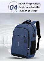 Mochila impermeable para hombre, mochila ultraligera para hombre, mochila para libros, mochila elegante para hombre, mochila para portátil de 15,6" - details 8