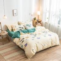 Súper Lindo Estampado de Dibujos Animados Funda de Edredón 220x240 Encantadora Doble Cara Comforter Covers Sin Fundas de Almohada para Adultos y Niños - details 11