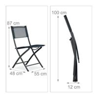 silla plegable terraza