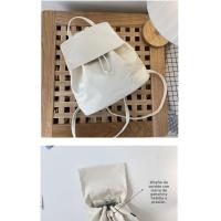 Mochila pequeña simple mochila de mujer bolsa pequeña de lona pequeña y liviana salir viaje de excursión de primavera - details 9
