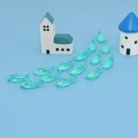 Figura de tiburón azul manchado para decoración del hogar, modelo de ballena, pez dorado, Animal marino, Océano, pequeño, adorno de escritorio en miniatura, 1 a 10 piezas - details 10