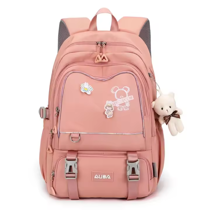 Mochilas escolares para niñas, mochila grande, mochila de escuela primaria Kawaii, bolsa de libros para niños, impermeable, moch - 1