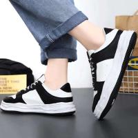 Y 39-44 Zapatos deportivos de ocio estéticos con plataforma multifuncional de moda blanca transpirable para hombre - details 9