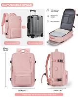 Mochila Impermeable con USB Para Hombre y Mujer, Bolsa De Deporte Para Ordenador De 17 Pulgadas, Antirrobo, Bolso Escolar Para Estudiante - details 14