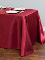 Mantel rectangular de satén para boda, Navidad, Baby Shower, cumpleaños, banquete, decoración del hogar, cubierta de mesa de comedor - details 20