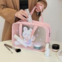 Necesario encantador PVC dibujos animados impermeable conveniente transparente bolsa de lavado de vaca bolsa de maquillaje bolsa de cosméticos bolsa de almacenamiento - details 2