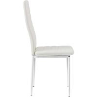 Sillas de Comedor Juego de 4 Sillas de Metal para Cocina, Silla de Mesa Comoda Silla con Asiento Tapizado, Negro - details 146