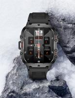 2024 Nuevo Relojes inteligentes para hombres 1,96 inch 330 * 282 AMOLED,420 mAh Battery,Bluetooth llamada clock,asistente de voz,al aire libre,100 + modo deportivo,GPS Rastreador,Ip67 impermeable,Monitor de salud 24h, Relojes inteligentes Para Android ios - details 18