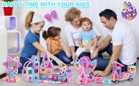 Juguetes de construcción de bloques magnéticos para niños, conjunto educativo para niños pequeños de 3-5 años, regalos de cumpleaños y Navidad - details 1