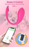 Control APP Vibrador Estimulación Clitorial G-spot Huevo Vibrante Inalámbrico para Adultos - details 6