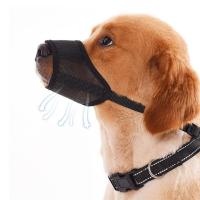 Bozal para perro transpirable y duradero, antiladridos, cómoda máscara bucal para mascotas, cubierta ajustable para la boca del perro para perros pequeños, medianos y grandes - details 5