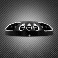Motorcycle Front Black Speaker Grill Masks Horn Cover For Harley Sportster XL 1200 883 Iron Super Low Roadster Forty Eight 96-22 - details 20