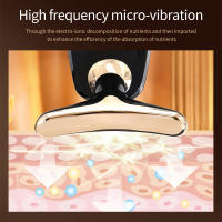 Masajeador eléctrico de cuello, instrumento de belleza con vibración sónica para estiramiento de la piel, líneas finas de decoloración - details 5