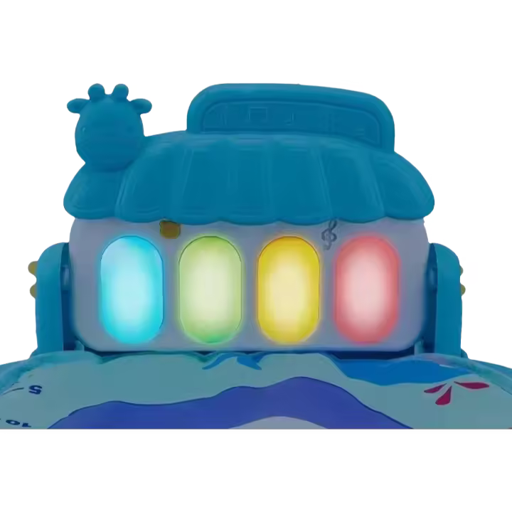 Juego De Actividades Para Bebés Con Piano Y Pedal De Fitness Para Crawlizón Alfombra Educativa Para Niños De 0 a 36 Meses Regalos De Cumpleaños - 1