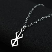 Collar con Logo del símbolo de Anime Berserk, colgantes con Logo de espada Guts, joyería de decoración para Cosplay, accesorios de collar, regalos - details 0