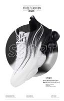 Zapatos deportivos de malla ligeros y transpirables para hombre con suelas de PVC, correas suaves para correr, caminar y estar a la moda en primavera y verano - details 2