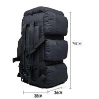 Bolsa de Camping de 100L, mochila de viaje, tamaño grande para hombres, hombro al aire libre, senderismo, senderismo, bolsa de viaje táctica, fin de semana - details 0