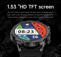 Reloj inteligente resistente al agua para hombre, pulsera con pantalla HD de 1,53 pulgadas, GPS, NFC, control del ritmo cardíaco, llamadas, Bluetooth, para Android - details 2