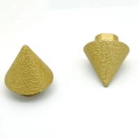 Broca de chaflán de biselado de diamante de Rosca M10/M14, broca de expansión de perforación de cono de 38/50mm, rueda de pulido de tallado - details 15