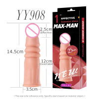 Juego extendido, juego de silicona hueca para pene masculino, marido y mujer comparten juego de dientes de lobo, productos sexuales para adultos - details 4