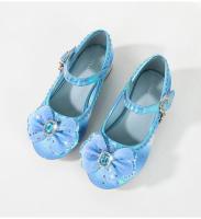Zapatos de tacón alto para niños, calzado versátil de cuero con lentejuelas, Arco Iris, lazo, Princesa, fiesta, boda, primavera y otoño - details 5