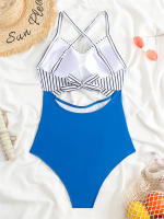 Bañador de una pieza con realce para mujer, traje de baño Sexy ahuecado, Monokini, ropa de playa para verano, 2024 - details 16