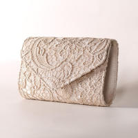 Bolso de noche para Mujer, bandolera de encaje para fiesta, boda, hombro - details 8