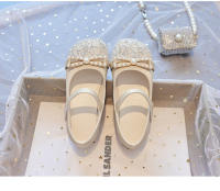 Zapatos de cristal agua pequeños zapatos de cuero zapatos de los niños suela suave con vestido - details 11