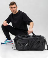 Bolsa de Fitness para gimnasio y Yoga para hombre con paquete de zapatos, bolsas de lona deportivas, bolso de viaje para natación, senderismo al aire libre, Camping, baloncesto - details 2