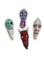 Decoración gótica de Halloween, colgante de vampiro y Diablo, artesanías de resina para fiesta en casa, novedad - details 9
