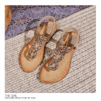Sandalias Plataforma Mujer Strass Verano 2025 - Diseño Bohemio con Tacon Ancho Cómodo - Zapatos Elegantes Playa y Fiesta - details 29
