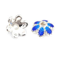 Tapetes de Flores de Brasso Dorado 18K 30PCS Accesorios de Joyería DIY de Alta Calidad - details 46