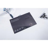 Camisa de manga corta con logotipo frontal de moda de verano de alta calidad, camiseta holgada de algodón puro para hombre, nuevo accesorio de camisa informal estilo pareja - details 4
