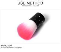 KADS-cepillo para limpieza de uñas, herramienta de Arte de uñas, color rosa - details 2