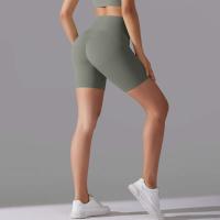Yoga mujeres Fiess correr ciclismo transpirable deportes Leggings cintura alta verano entrenamiento gimnasio pantalones cortos - details 89