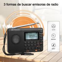 Radio Portátil Retekess V115 Mini Radio AM-FM con Batería Recargable Ideal para Supervivencia y SOS - details 1
