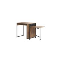 FWT97-PF Mesa Alta de Bar Mesa Alta Tipo Bistró de Cocina con Soporte para Vasos y Vino 110 x 50 x 105 cm ES - details 8